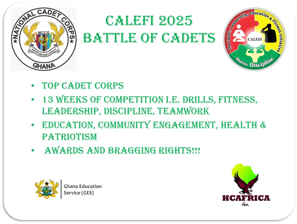 Calefi 2025battle of cadetsals through STEM